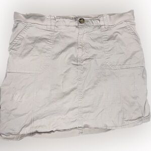 Riders by Lee Cream Mini Skirt